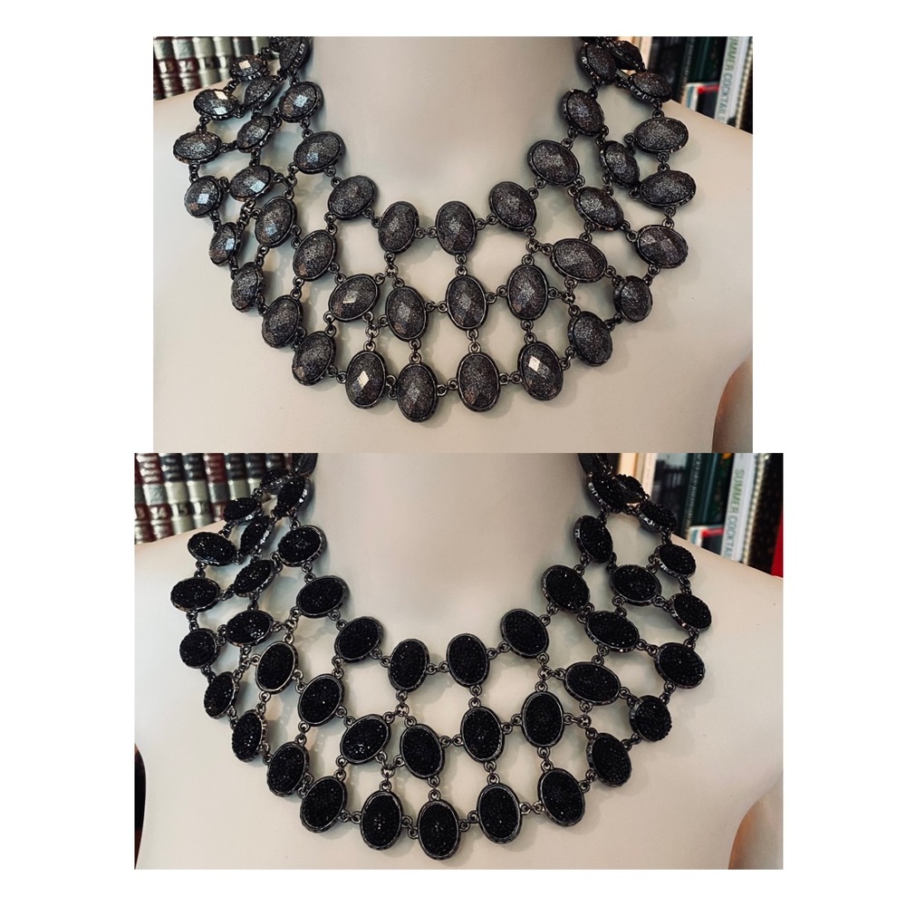 AMRITA SINGH reversible bib necklace